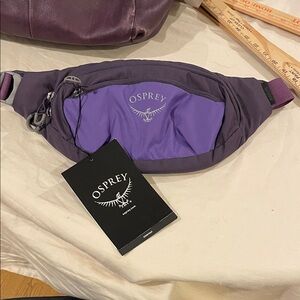 NWT Osprey Daylight Two-Tone Purple Waist Pack